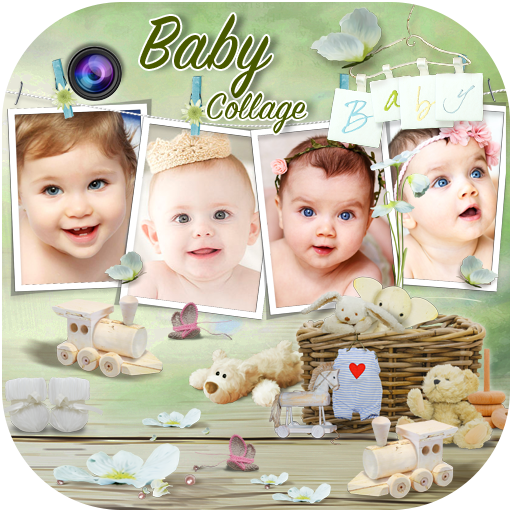 Baby Collage Maker - Baby Card, Frame &amp; Collage icon