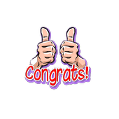 Congratulations Voice Message icon