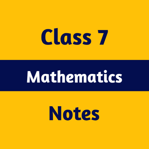 Class 7 Math Notes أيقونة