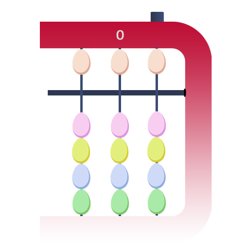 Number Learning application with Abacus icon