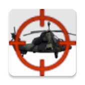 Sniper helicopter dangerous icon