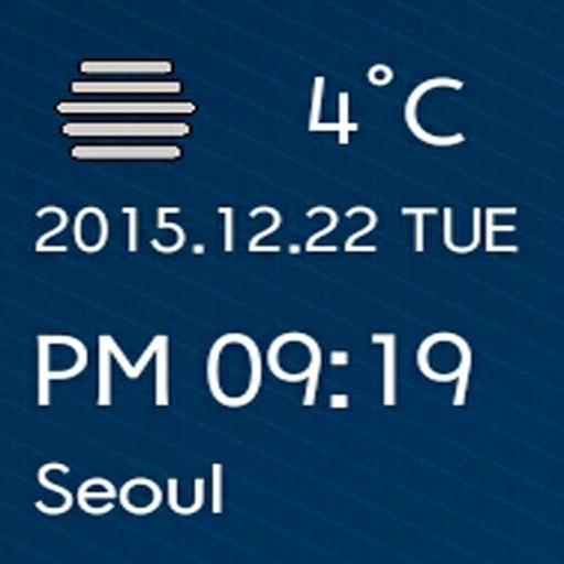 Simplest World Clock Widget icon