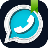 واتس اب بلس الأزرق الجديد أيقونة