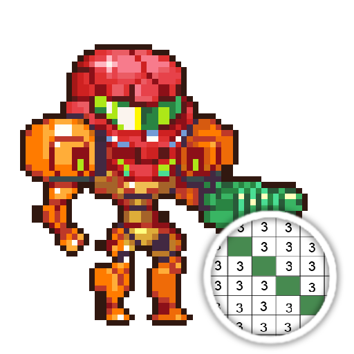 Retro Games Color By Number icon