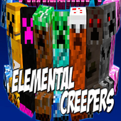ikon Elemental Creepers Mod for Minecraft