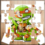 Turtles puzzle  Ninja game icon