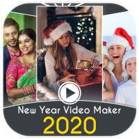 Happy New Year Video Maker 2020 - Photo Slideshow