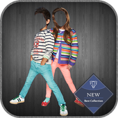 Kids Fashion Photo Suit Editor icon