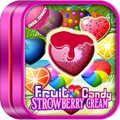 Fruit Candy Strawberry Cream