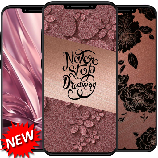 Rose Gold Wallpapers and Backgrounds icon
