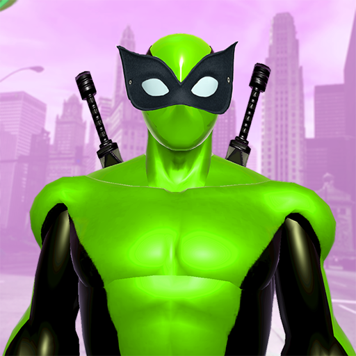 Superhero Ninja Battle: spider power rescue fight icon