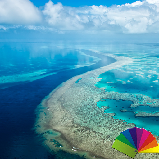 Xperia Theme Oceanic Blue icon