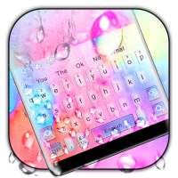 Colorful Water Drop Keyboard Theme on 9Apps