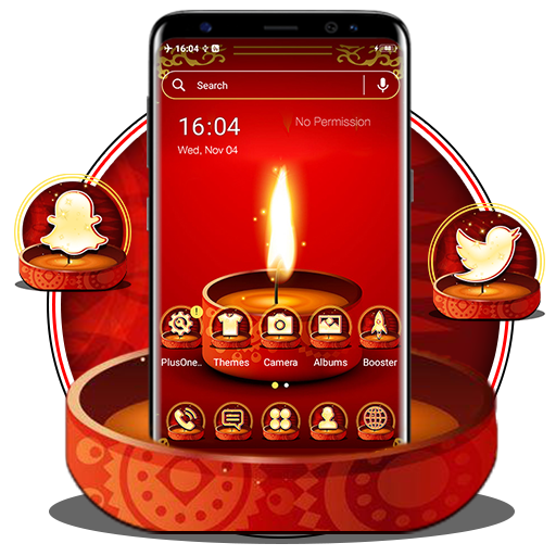 Diwali Diya Theme icon