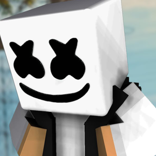 Marshmello Skin for Minecraft icon