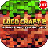 Loco Craft 2: 3D Adventure Crafting Games icon
