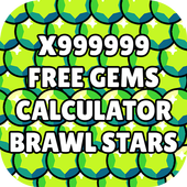 Free Gems Calculator For Brawl Stars أيقونة