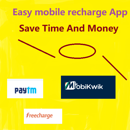 Easy mobile recharge App - Save Time And Money icon