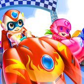 Car Racing SuperHero 3D icon