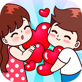 Romantic Couple Stickers icon