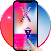 Neon Keyboard Theme for iPhone X icon