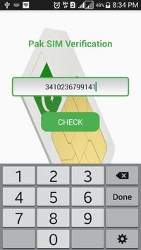 Cnic SIMs Checker скриншот 3