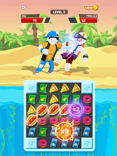 Match Hit - Puzzle Fighter screenshot 6