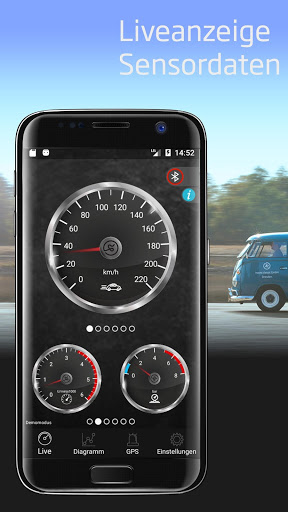 Oldtimer APP - hoots classic car sensorsystem screenshot 1