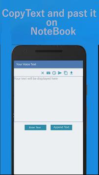 Speech and voice to Text screenshot 4