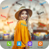 Name &amp; Photo Wallpaper: Name Art icon
