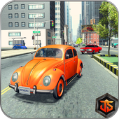 Real City Car Driving Simulator 2018: Classic Cars icon