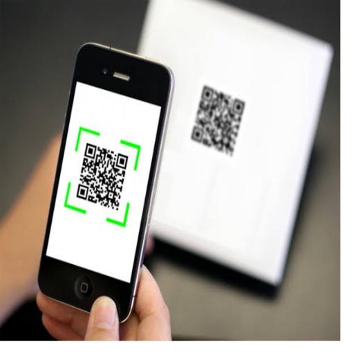 QR and bar code scanner and generetor icon