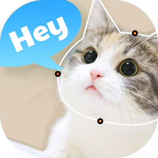Talking pet app: animating talking animals icon