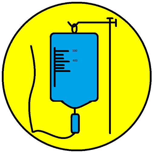Saline(IV) Monitor icon