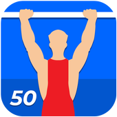 50 Pull-Ups Workout Challenge icon