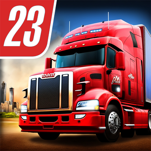 Euro Truck Driving Sim 23 PRO icon