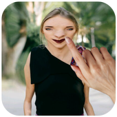 Photo warp-face editor,body botox camera أيقونة