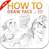 how to draw face