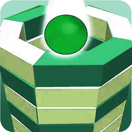 Stack ball 3D icon
