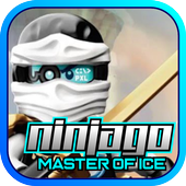 Amazing Ninja Go Master of Ice icon