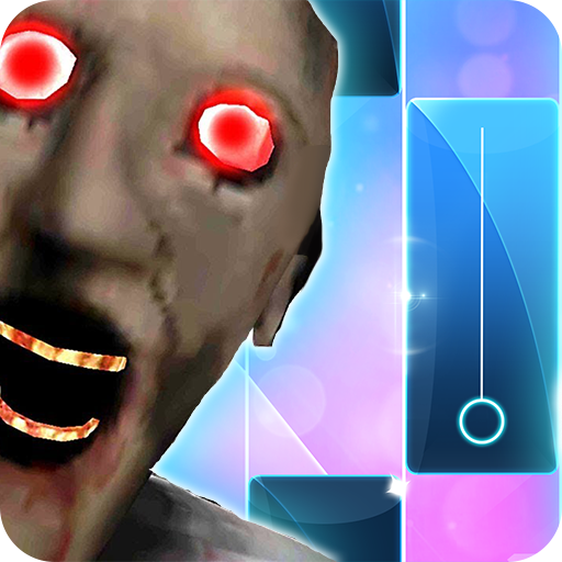 Piano tiles scary granny icon