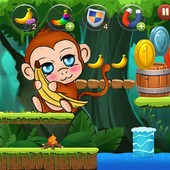 Monkey Banana Jungle Run Adventures icon