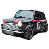 Classic Mini WA Sticker icon