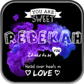 Name 3D Effect Smoke Art Trends icon