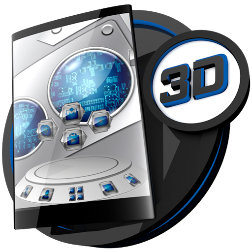 Tech Neon theme for Next Launcher icon