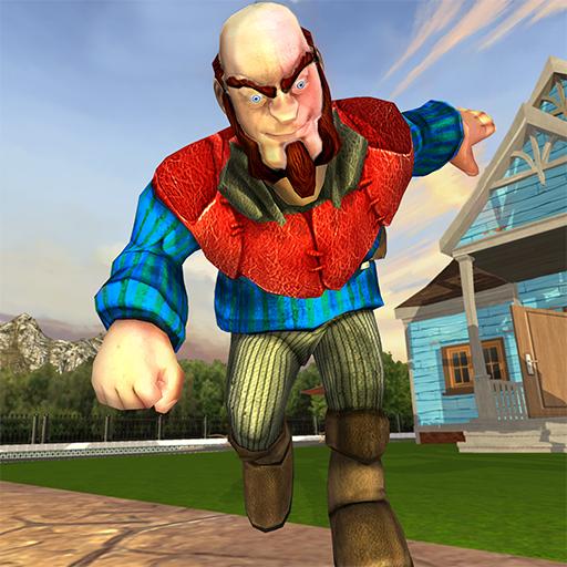 Hello Angry Grandpa Neighbor - Rescue Survival 3D icon