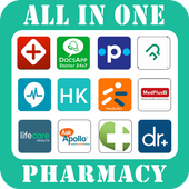 All In One Online Pharmacy, Doctor &amp; Healthcare icon