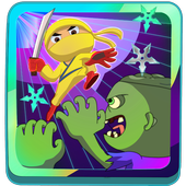 Ninja Dragon VS Zombie Mummy icon