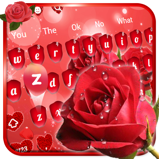 Red Rose Keyboard Theme icon