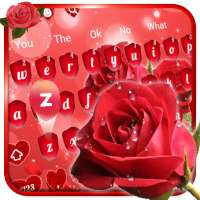 Red Rose Keyboard Theme